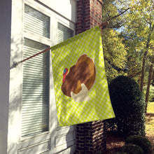 Load image into Gallery viewer, French Turkey Dindon Green Flag Canvas House Size BB7816CHF