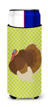 Load image into Gallery viewer, French Turkey Dindon Green   Hugger for slim cans