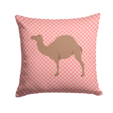 Load image into Gallery viewer, F1 Hybrid Camel Pink Check Throw Pillow - 14x14 Decorative Pillow – Art for Your Home &amp; Patio BB7819PW1414