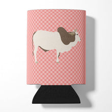 Load image into Gallery viewer, Malvi Cow Pink Check Can or Bottle Hugger BB7830CC