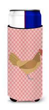 Load image into Gallery viewer, Frisian Friesian Chicken Pink Check   Hugger for slim cans