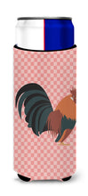 Load image into Gallery viewer, Dutch Bantam Chicken Pink Check   Hugger for slim cans