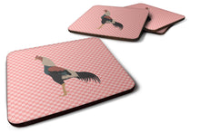 Load image into Gallery viewer, Kulang Chicken Pink Check Foam Coaster  BB7838FC