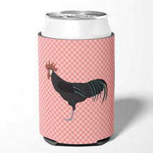 Load image into Gallery viewer, Minorca Ctalalan Chicken Pink Check Can or Bottle Hugger BB7841CC