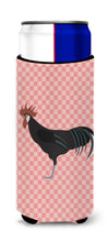 Load image into Gallery viewer, Minorca Ctalalan Chicken Pink Check   Hugger for slim cans
