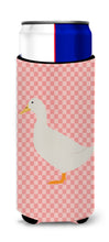 Load image into Gallery viewer, American Pekin Duck Pink Check   Hugger for slim cans