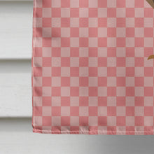 Load image into Gallery viewer, Dutch Hook Bill Duck Pink Check Flag Canvas House Size BB7861CHF