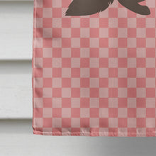 Load image into Gallery viewer, Sable Marten Pink Check Flag Canvas House Size BB7869CHF