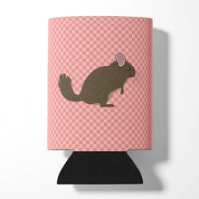 Load image into Gallery viewer, Chinchilla Pink Check Can or Bottle Hugger BB7875CC