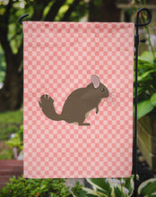 Load image into Gallery viewer, Chinchilla Pink Check Garden Flag - Outdoor Decorative Yard Flag