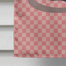 Load image into Gallery viewer, Coypu Nutria River Rat Pink Check Flag Canvas House Size BB7879CHF