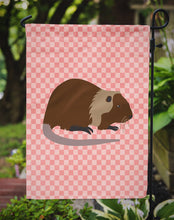 Load image into Gallery viewer, Coypu Nutria River Rat Pink Check Garden Flag - Outdoor Decorative Yard Flag