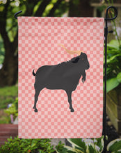 Load image into Gallery viewer, Verata Goat Pink Check Garden Flag - Outdoor Decorative Yard Flag