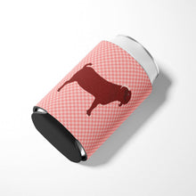 Load image into Gallery viewer, Kalahari Red Goat Pink Check Can or Bottle Hugger BB7891CC