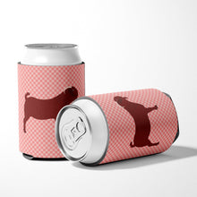 Load image into Gallery viewer, Kalahari Red Goat Pink Check Can or Bottle Hugger BB7891CC