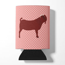 Load image into Gallery viewer, Kalahari Red Goat Pink Check Can or Bottle Hugger BB7891CC