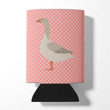 Load image into Gallery viewer, Steinbacher Goose Pink Check Can or Bottle Hugger BB7894CC