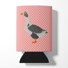 Load image into Gallery viewer, West of England Goose Pink Check Can or Bottle Hugger