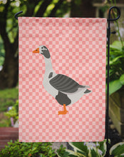 Load image into Gallery viewer, West of England Goose Pink Check Garden Flag - Outdoor Decorative Yard Flag