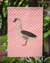 Load image into Gallery viewer, Chinese Goose Pink Check Garden Flag - Outdoor Decorative Yard Flag