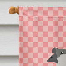 Load image into Gallery viewer, African Goose Pink Check Flag Canvas House Size BB7899CHF
