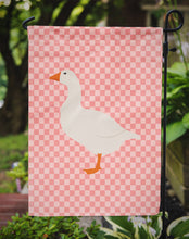 Load image into Gallery viewer, Shire Horse Pink Check Garden Flag - Outdoor Decorative Yard Flag