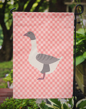 Load image into Gallery viewer, Buff Grey Back Goose Pink Check Garden Flag - Outdoor Decorative Yard Flag