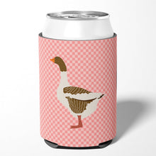 Load image into Gallery viewer, Pomeranian Rogener Goose Pink Check Can or Bottle Hugger BB7903CC