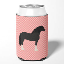 Load image into Gallery viewer, Pomeranian Rogener Goose Pink Check Can or Bottle Hugger BB7904CC