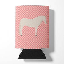 Load image into Gallery viewer, Paso Fino Horse Pink Check Can or Bottle Hugger BB7905CC