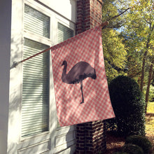 Load image into Gallery viewer, Emu Pink Check Flag Canvas House Size BB7922CHF