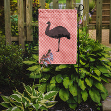 Load image into Gallery viewer, Emu Pink Check Garden Flag - Outdoor Decorative Yard Flag