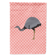 Load image into Gallery viewer, Rhea  Pink Check Flag Canvas House Size BB7923CHF