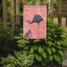 Load image into Gallery viewer, Rhea Pink Check Garden Flag - Outdoor Decorative Yard Flag