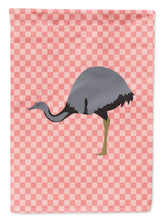 Load image into Gallery viewer, Rhea Pink Check Garden Flag - Outdoor Decorative Yard Flag