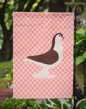 Load image into Gallery viewer, Large Pigeon Pink Check Garden Flag - Outdoor Decorative Yard Flag