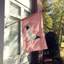Load image into Gallery viewer, Nun Pigeon Pink Check Flag Canvas House Size BB7952CHF