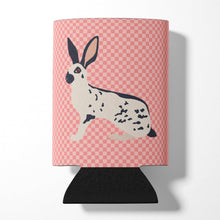Load image into Gallery viewer, English Spot Rabbit Pink Check Can or Bottle Hugger BB7961CC