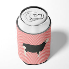 Load image into Gallery viewer, Herwick Sheep Pink Check Can or Bottle Hugger BB7970CC