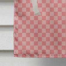 Load image into Gallery viewer, Herwick Sheep Pink Check Flag Canvas House Size BB7970CHF