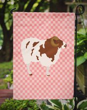 Load image into Gallery viewer, Jacob Sheep Pink Check Garden Flag - Outdoor Decorative Yard Flag