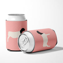 Load image into Gallery viewer, Dorper Sheep Pink Check Can or Bottle Hugger BB7978CC