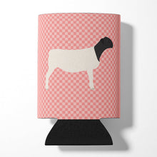 Load image into Gallery viewer, Dorper Sheep Pink Check Can or Bottle Hugger BB7978CC