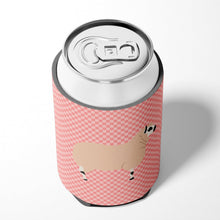 Load image into Gallery viewer, Kerry Hill Sheep Pink Check Can or Bottle Hugger BB7979CC