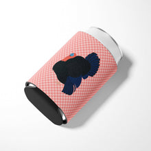 Load image into Gallery viewer, Norfolk Black Turkey Pink Check Can or Bottle Hugger BB7985CC