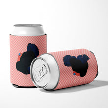 Load image into Gallery viewer, Norfolk Black Turkey Pink Check Can or Bottle Hugger BB7985CC