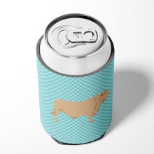 Load image into Gallery viewer, Charolais Cow Blue Check Can or Bottle Hugger BB8000CC