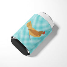 Load image into Gallery viewer, Frisian Friesian Chicken Blue Check Can or Bottle Hugger BB8006CC