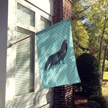 Load image into Gallery viewer, Sumatra Chicken Blue Check Flag Canvas House Size BB8007CHF