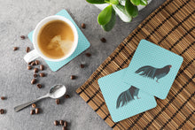 Load image into Gallery viewer, Sumatra Chicken Blue Check Foam Coaster  BB8007FC